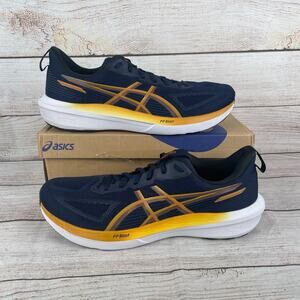 ASICS GT-1000 14 Mens Sz 15 Running Shoes Midnight Sandstorm Blue Orange WORN ON
